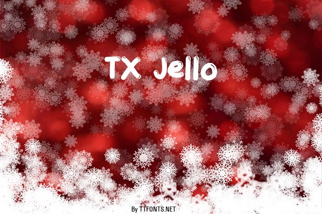 TX Jello example